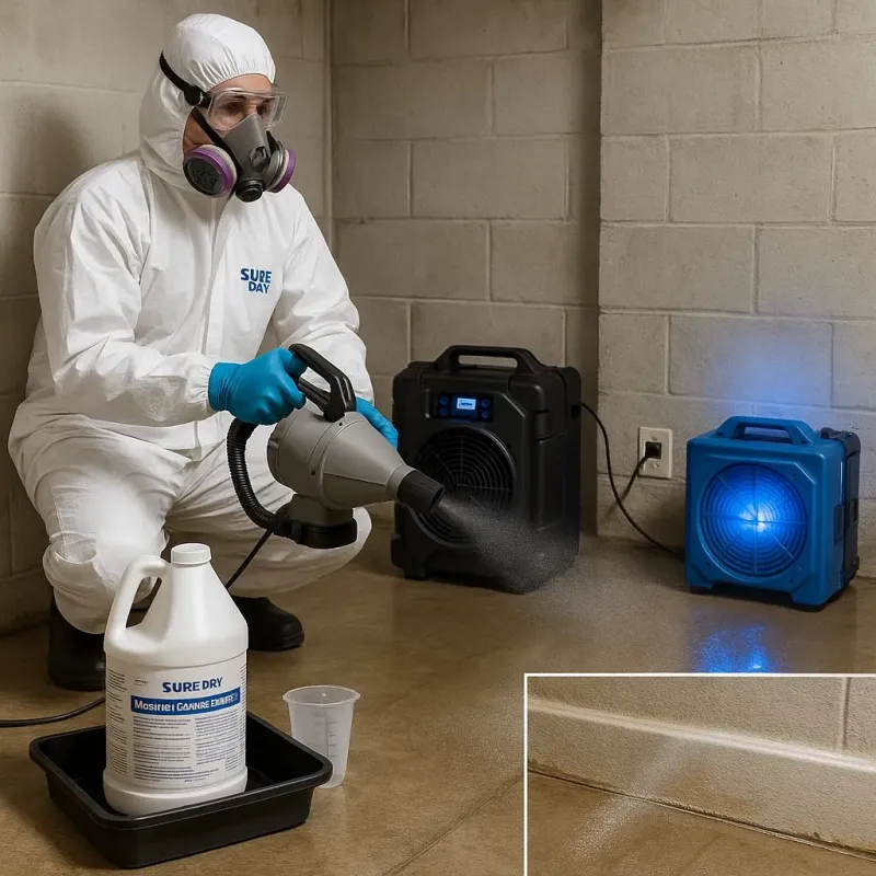 Sanitization and Odor Removal process in Holmes County, OH