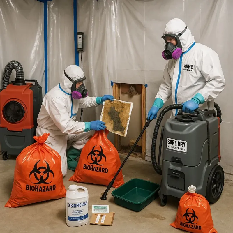 Contaminated Water Handling Protocols process in Holmes County, OH